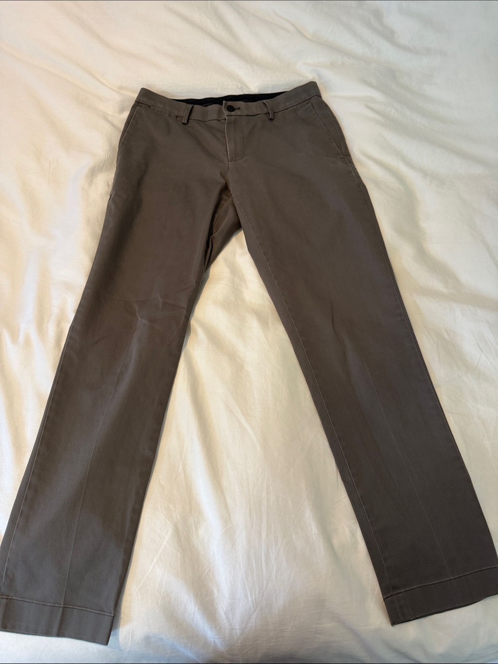 Brooks Brothers Men's Dark Brown Chinos